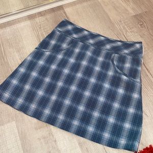 NWT - Annika Golf Skort - Blue Plaid - beautiful - Sz 2 😊